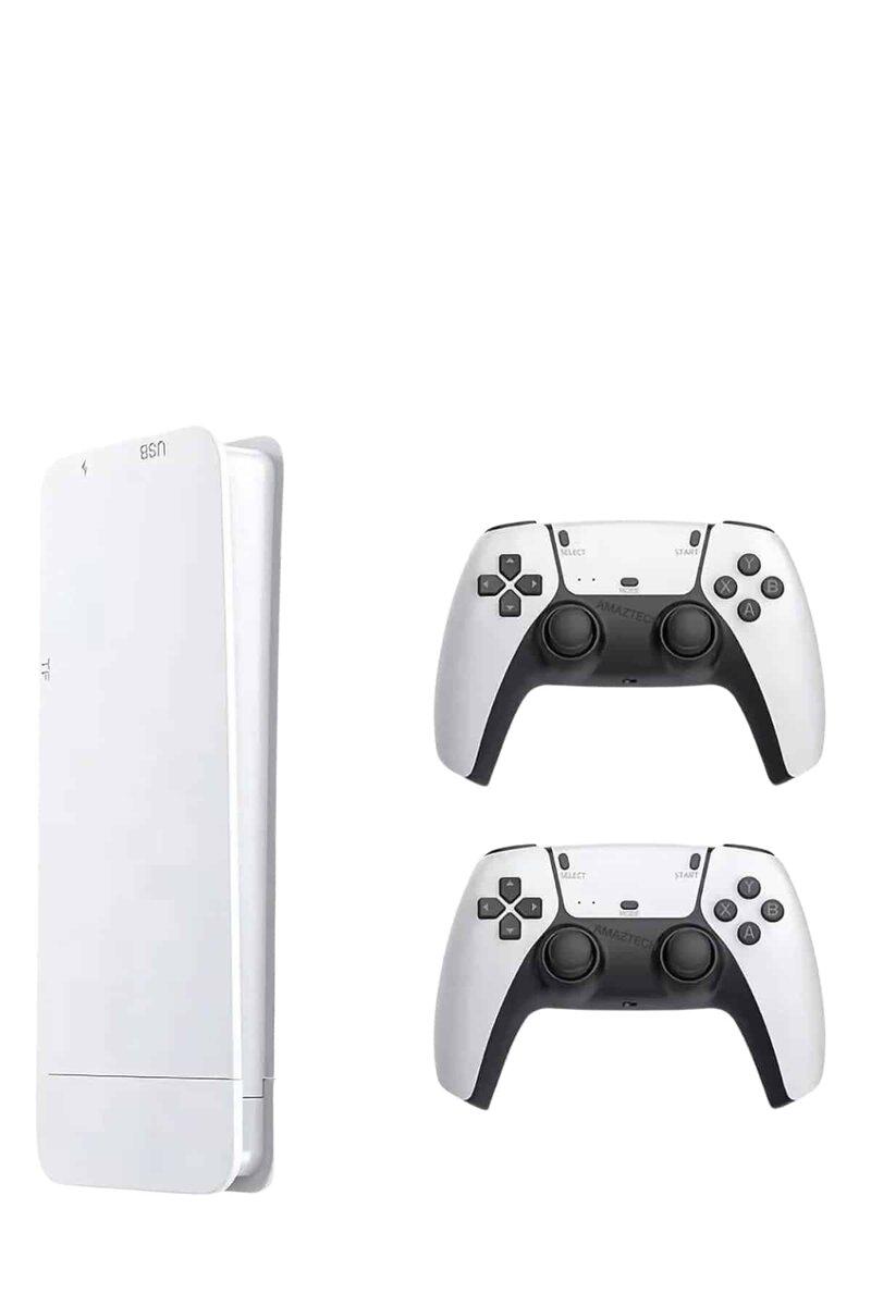 Game Box 3D Çift Oyun Kollu 4K HD Ekran 20000'den Fazla Oyun Seçeneği 2.4G Kablosuz 4