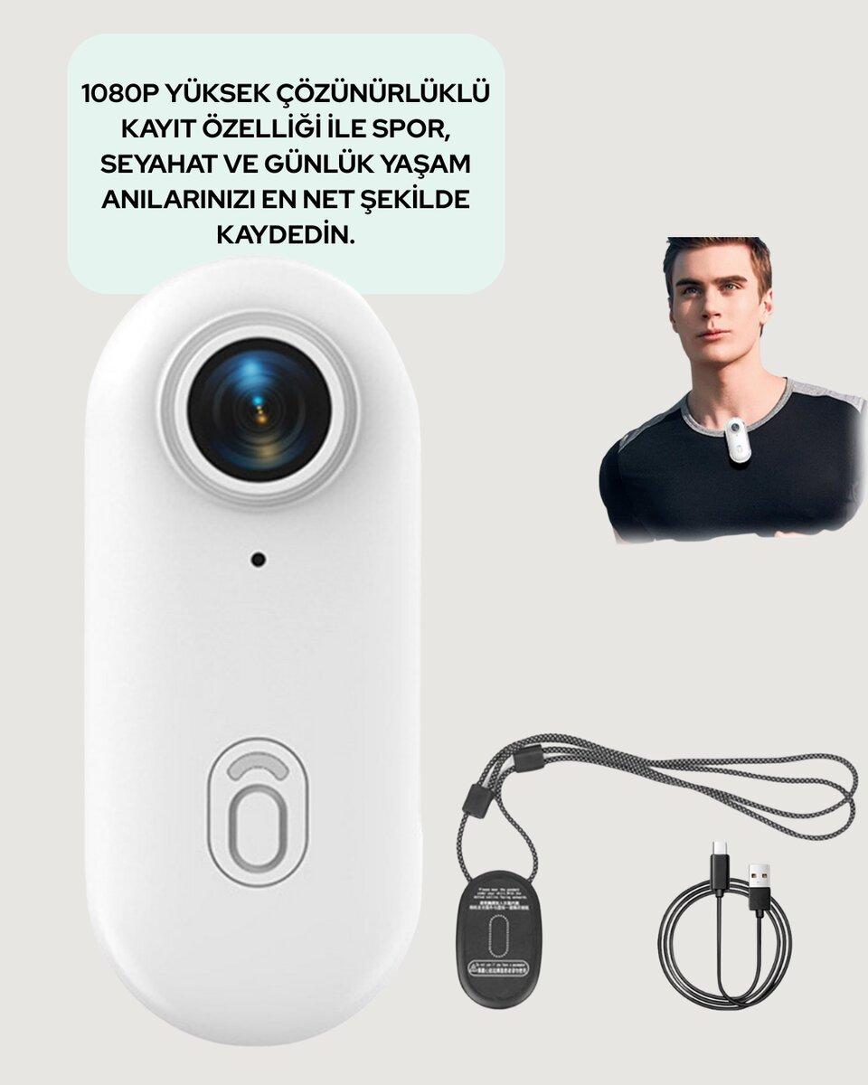 1080P WiFi Spor Kamerası Su Geçirmez Mini Aksiyon Kamera 2