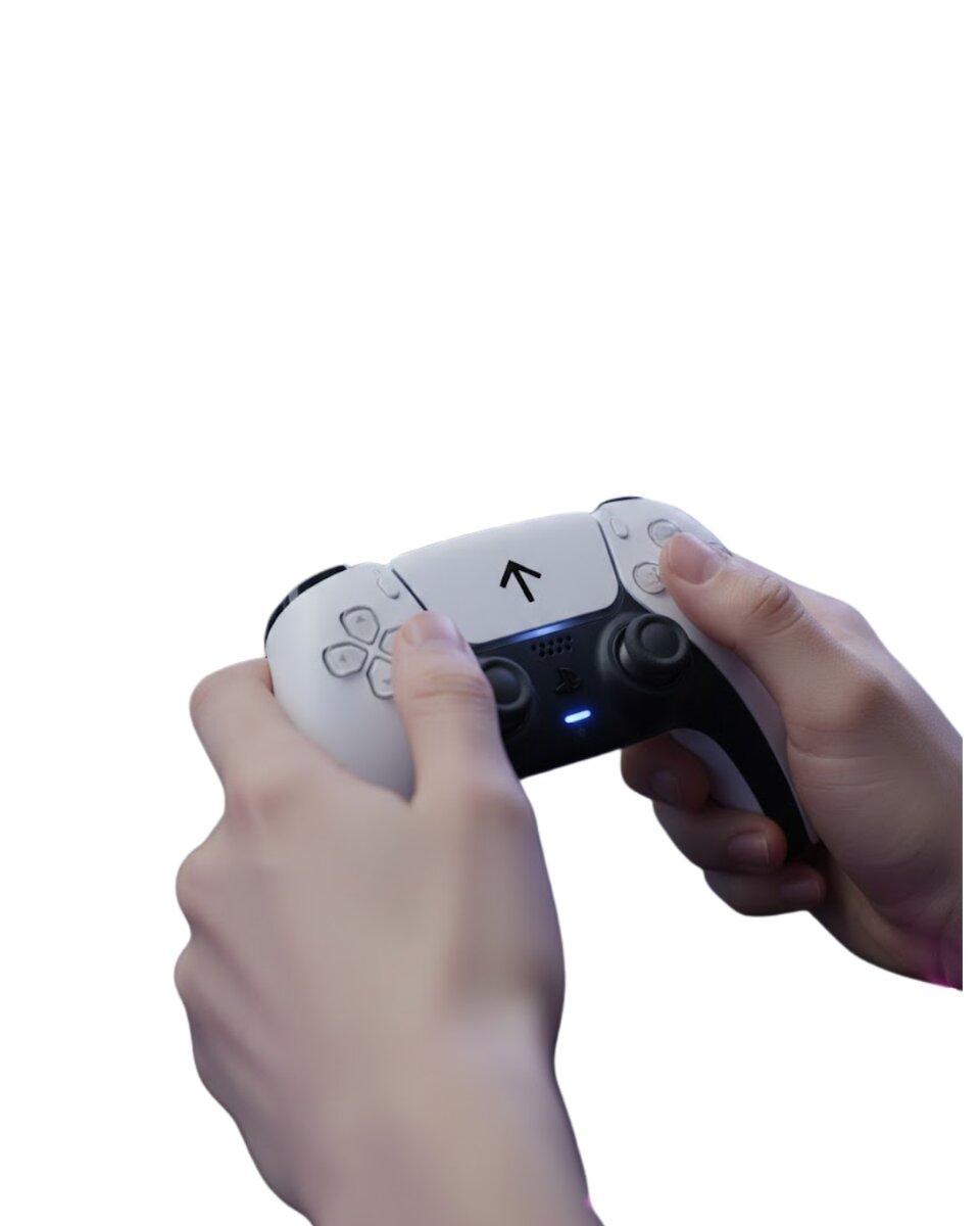 Kablosuz Oyun Kolu PS5 Uyumlu Ergonomik Tasarım ve Hassas Kontrol 2