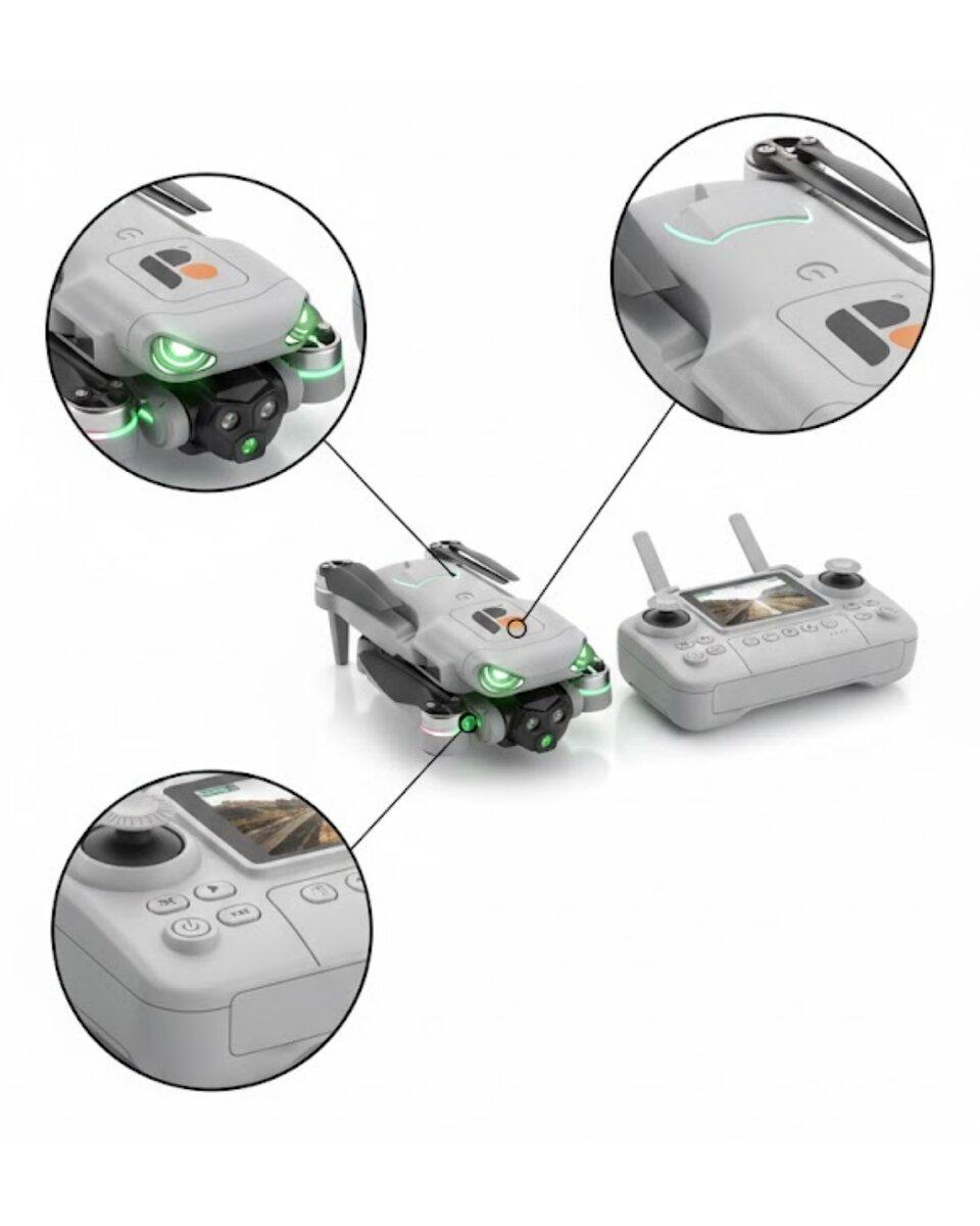 Katlanabilir Drone HD Çekim Uzun Süreli Uçuş Deneyimi 3