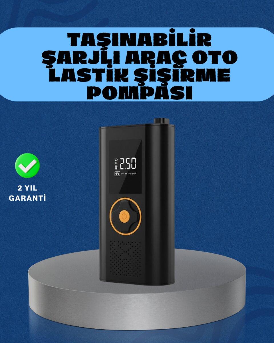 Otomatik Duran Dijital Hava Pompası Kompakt ve Taşınabilir Tasarım 1